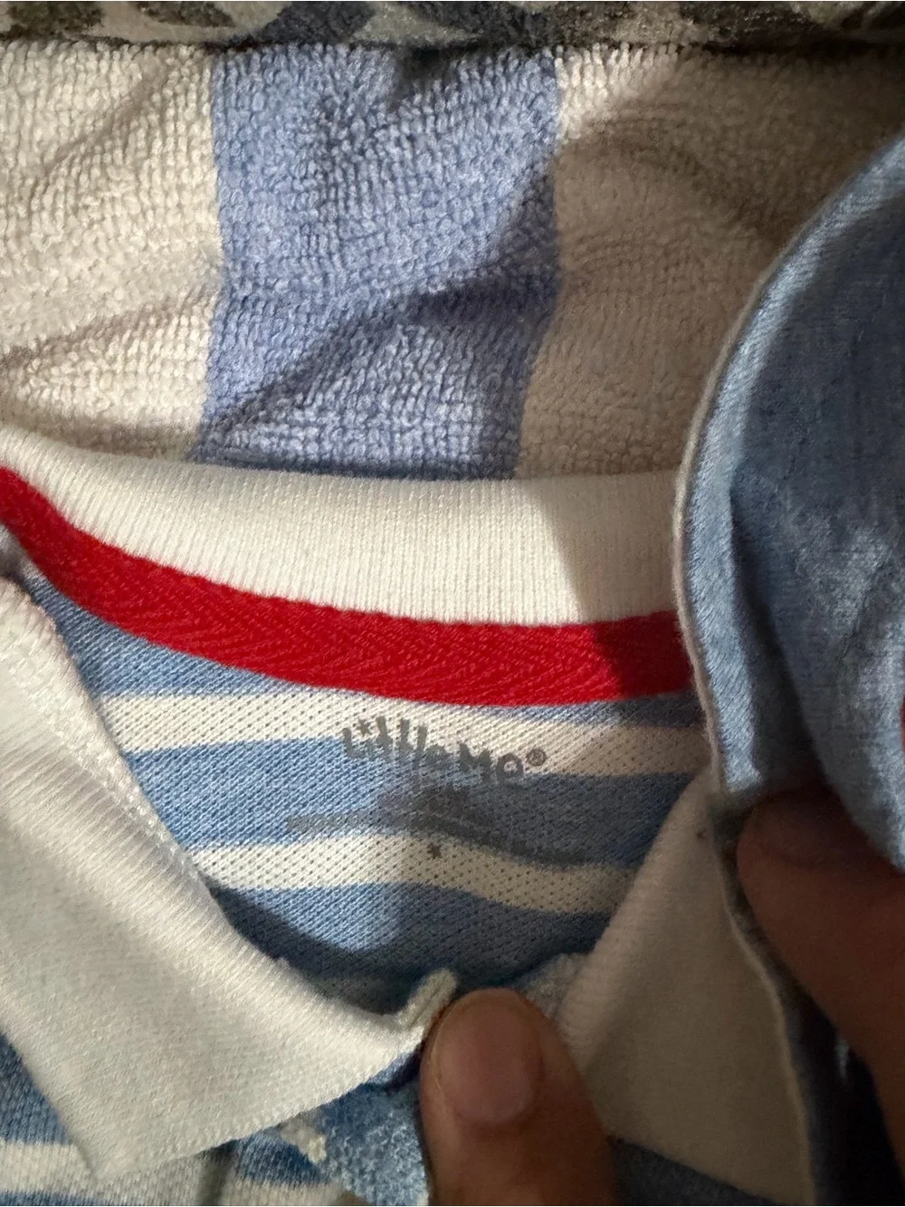 Little Me Size 12 Months Baseball Blue Baby Polo & Romper Set with Hat